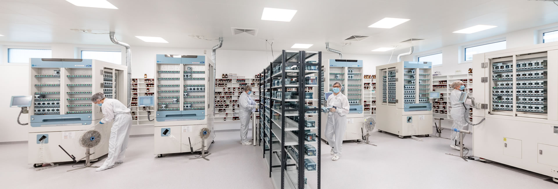 Blisterzentrum zur Verblisterung von Arzneimitteln in Blister Verpackungen für eine Patientenindividuelle Verblisterung aus Hameln.