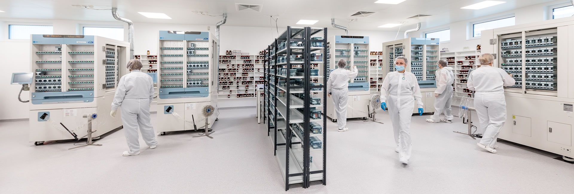 Blisterzentrum zur Verblisterung von Arzneimitteln in Blister Verpackungen für eine Patientenindividuelle Verblisterung aus Hameln.