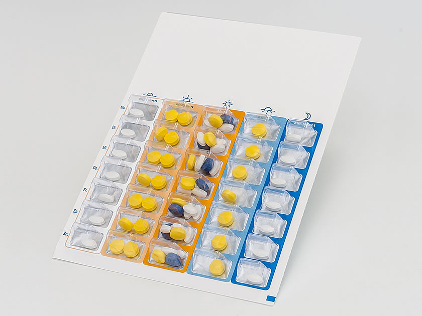 Blisterzentrum zur Verblisterung von Arzneimitteln in Blister Verpackungen für eine Patientenindividuelle Verblisterung aus Hameln.