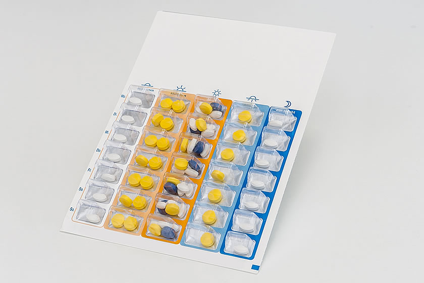 Patientenindividuelle Verblisterung Arzneimittel im Blisterzentrum Hameln für Blister Arzneimittel und die Verblisterung von Medikamenten. Blisterzentrum zur Verblisterung von Arzneimitteln in Blister Verpackungen für eine Patientenindividuelle Verblisterung aus Hameln.