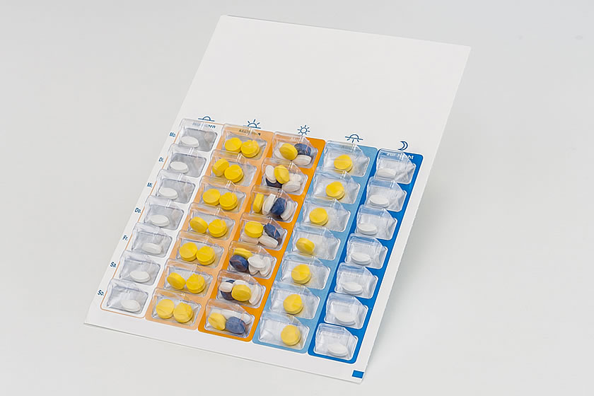 Patientenindividuelle Verblisterung Arzneimittel im Blisterzentrum Hameln für Blister Arzneimittel und die Verblisterung von Medikamenten. Blisterzentrum zur Verblisterung von Arzneimitteln in Blister Verpackungen für eine Patientenindividuelle Verblisterung aus Hameln.